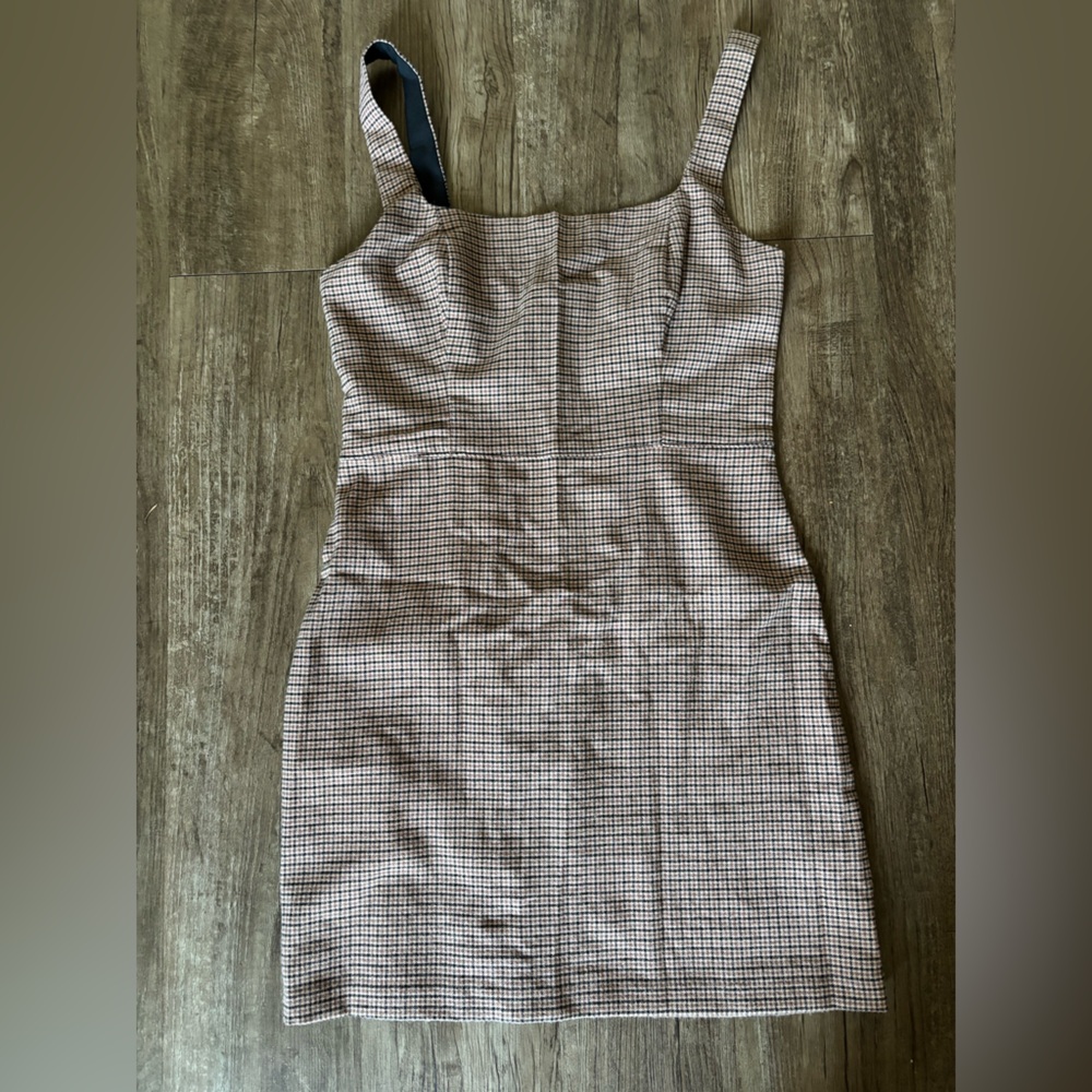 Abercrombie & Fitch Brown Pinafore Dress